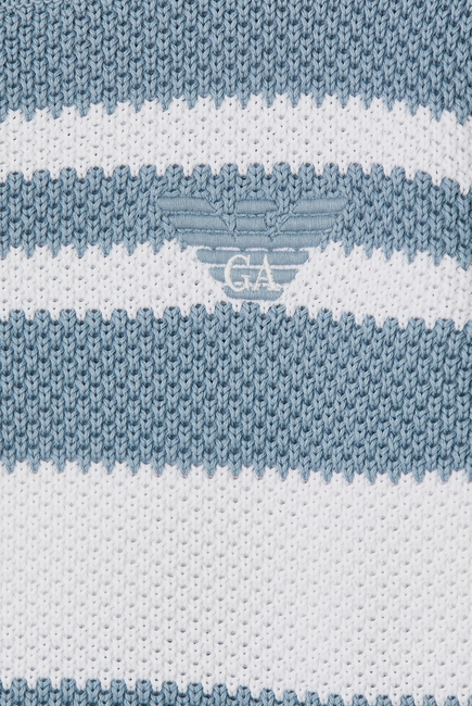 Striped Logo Sweater